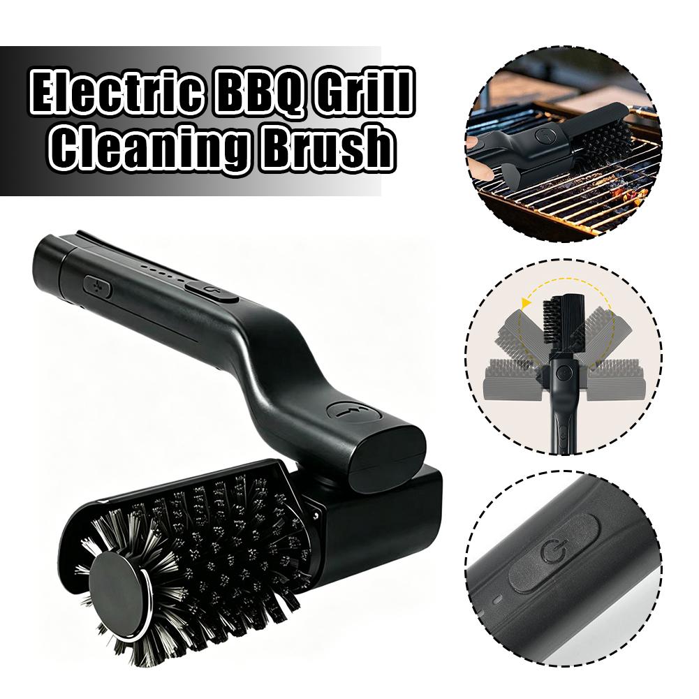 Outdoor Power Grill - 전기 바베큐 그릴 청소 브러시 무선