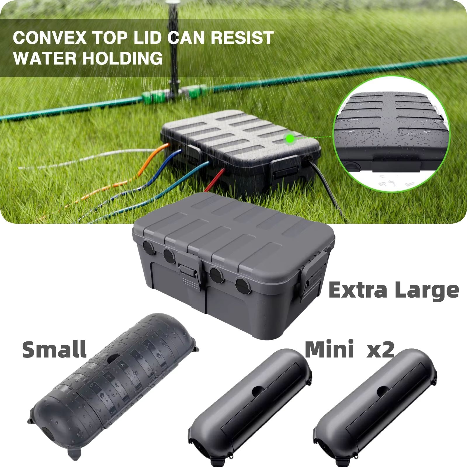 Outdoor Power Strip - 대형 방수 야외 전기 박스 케이블