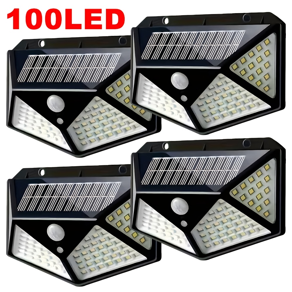 Outdoor Power Point - 100LED 야외 태양광 정원등, 모션 센서