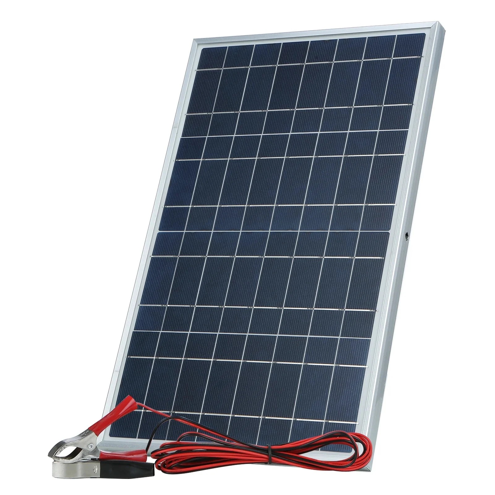 Outdoor Power Distribution Panel - 35W 태양 전지 패널 키트 완료