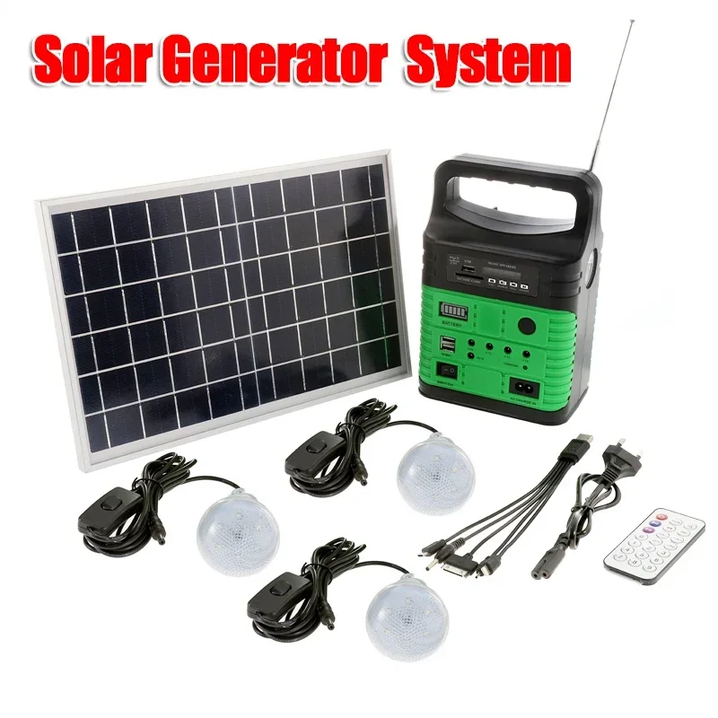 휴대용 캠핑 태양광 발전 시스템, 태양광 패널, 라디오 - Outdoor Power Distribution Panel 리뷰 및 가격