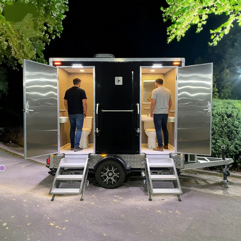 공장 직판 1인용 화장실 트레일러 태양광 무취 편의시설 - Outdoor Power For Wedding 리뷰 및 가격