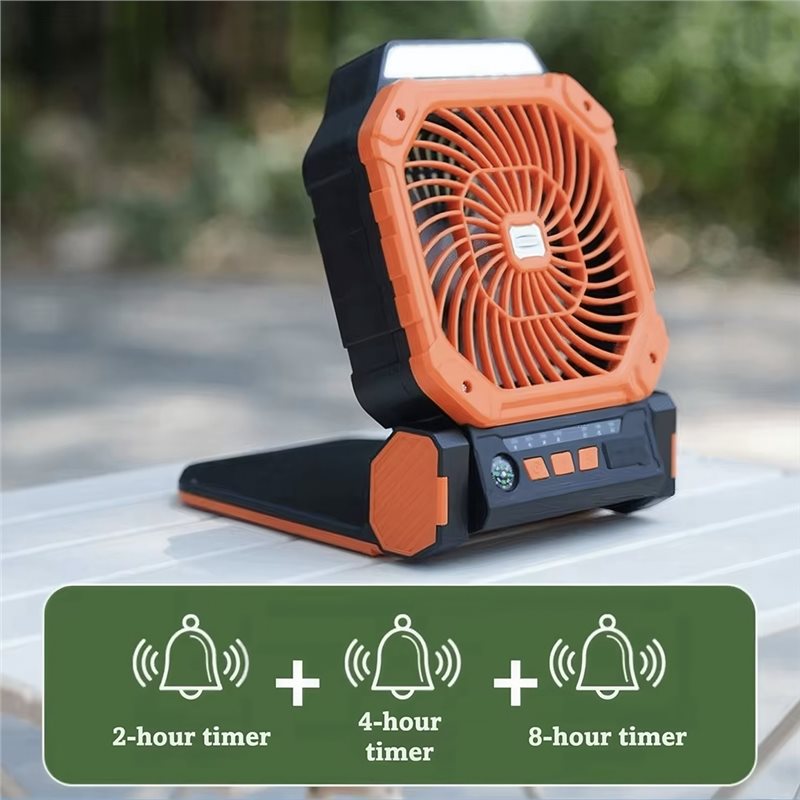 【주방용품】USB 전원을 사용하는 태양광 휴대용 선풍기 - Outdoor Power Timer 리뷰 및 가격