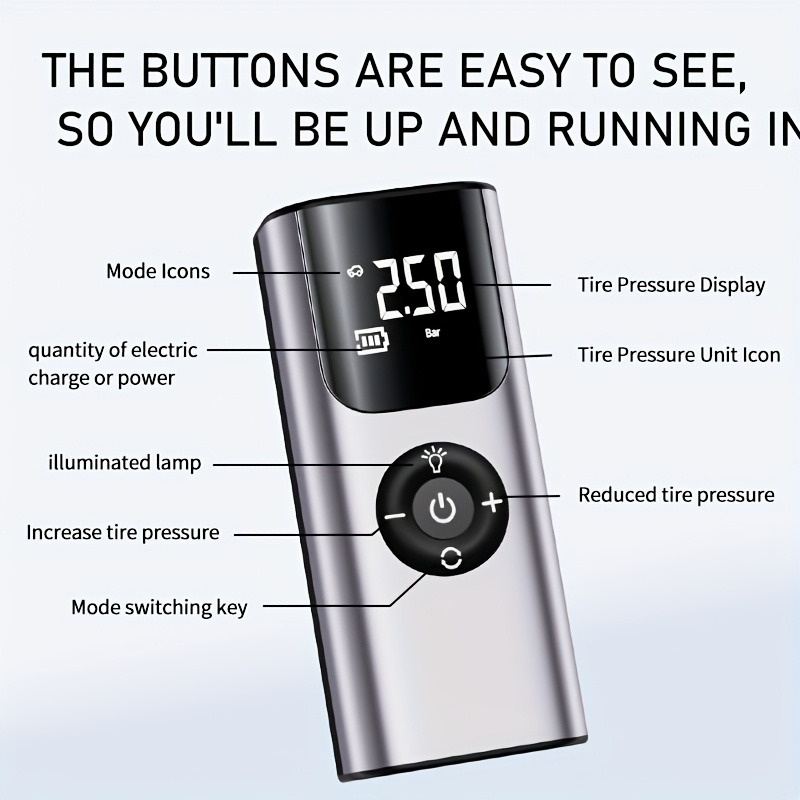 차량용 무선 에어펌프 전동 타이어 공기주입기 휴대용 에 - Air Compressor Portable 리뷰 및 가격
