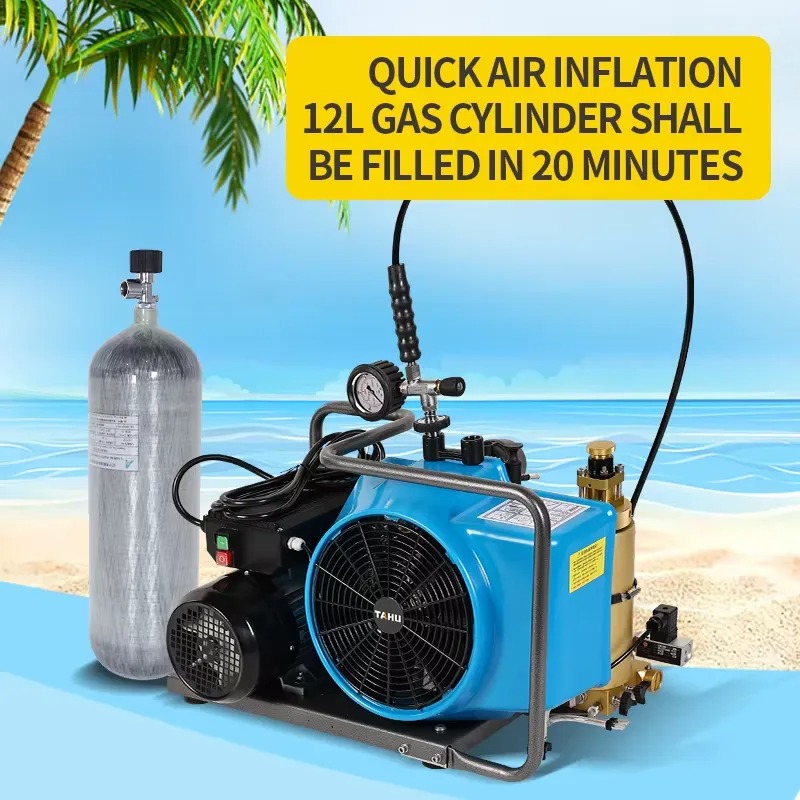 고압 300바 호흡용 공기 압축기 100L/min 휴대 - Air Compressor Portable 리뷰 및 가격