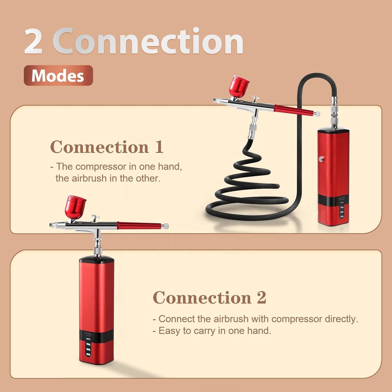 컴프레서가 포함된 에어브러시 키트, 32PSI 휴대용  - Air Compressor Portable 리뷰 및 가격