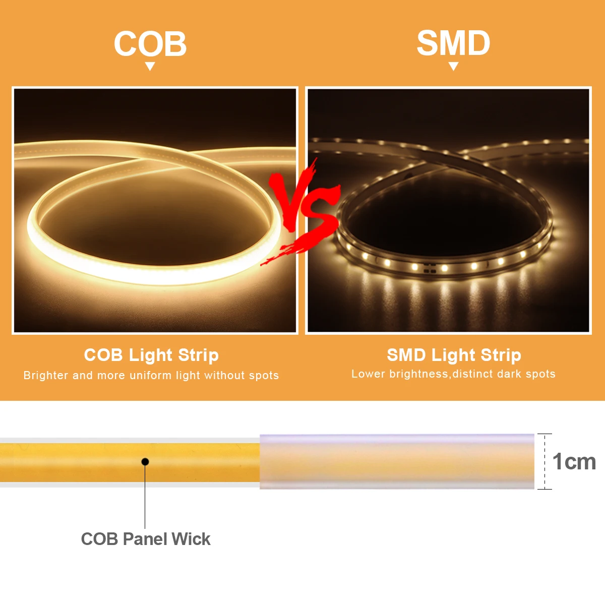 1M-35M 220V 110V COB LED Strip - Outdoor Power Vac 리뷰 및 가격
