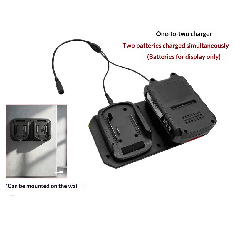 18V 배터리용 듀얼 배터리 어댑터 1세트, 이중 전원 - Outdoor Power Double Adapter 리뷰 및 가격