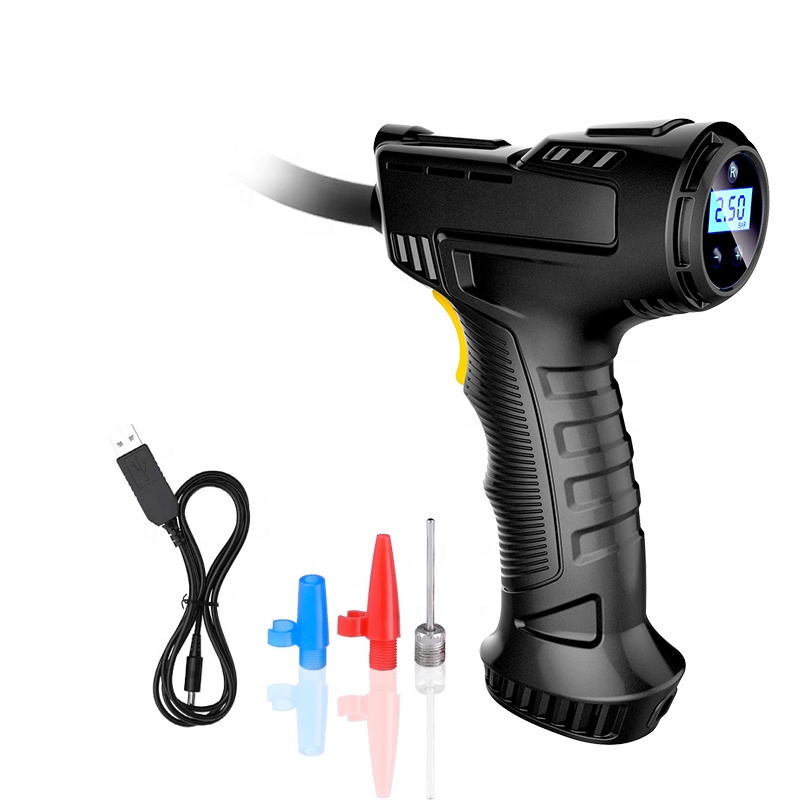 150PSI 120W 휴대용 디지털 충전식 전동 에어펌 - Air Compressor Portable 리뷰 및 가격