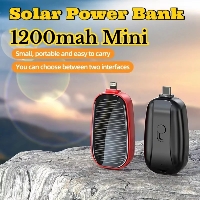1200mAh 태양광 미니 보조배터리 키체인 휴대용 충 - Outdoor Power Distribution Panel 리뷰 및 가격