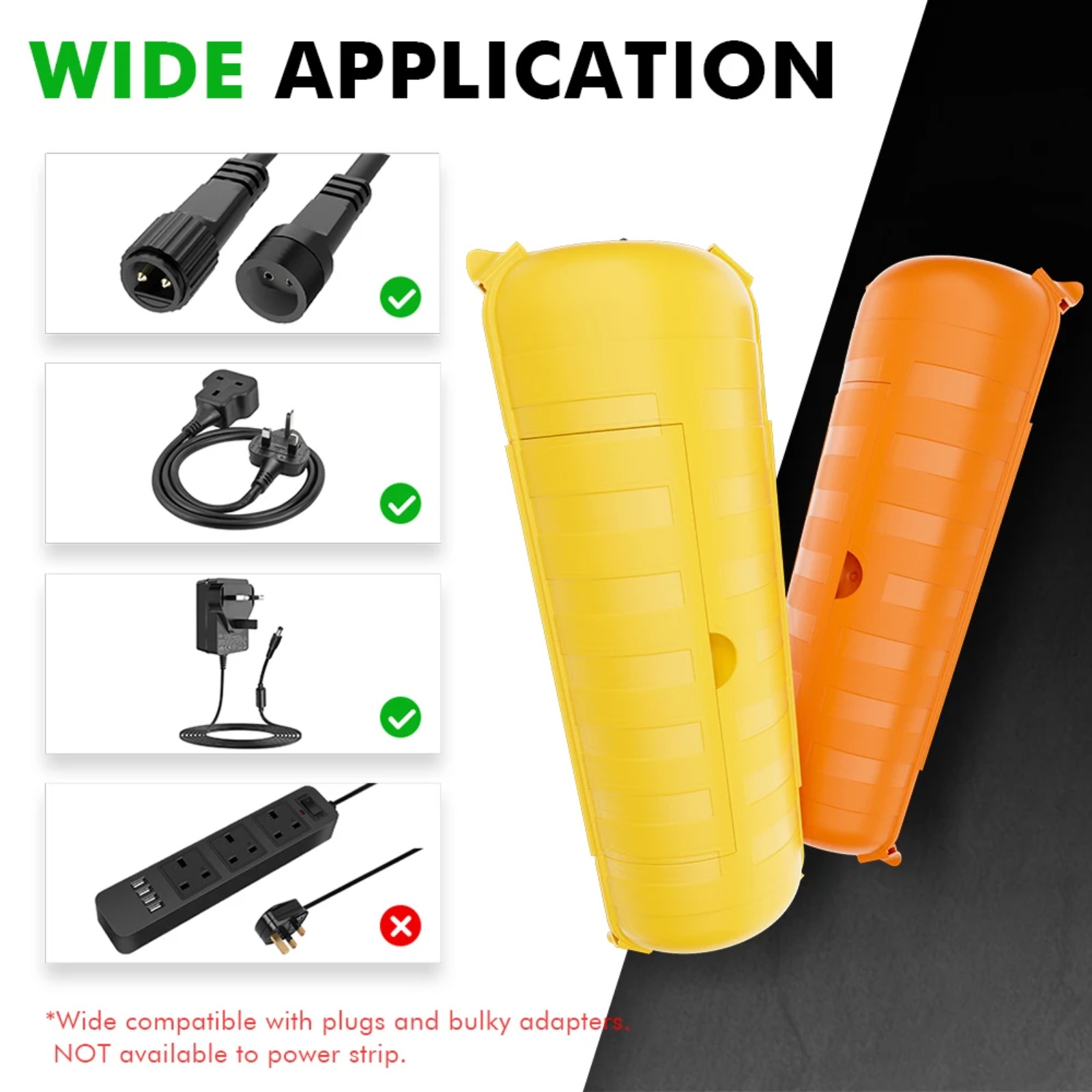 IP44 방수 야외 연장 코드 커버 29x11x7.5c - Outdoor Power Strip 리뷰 및 가격