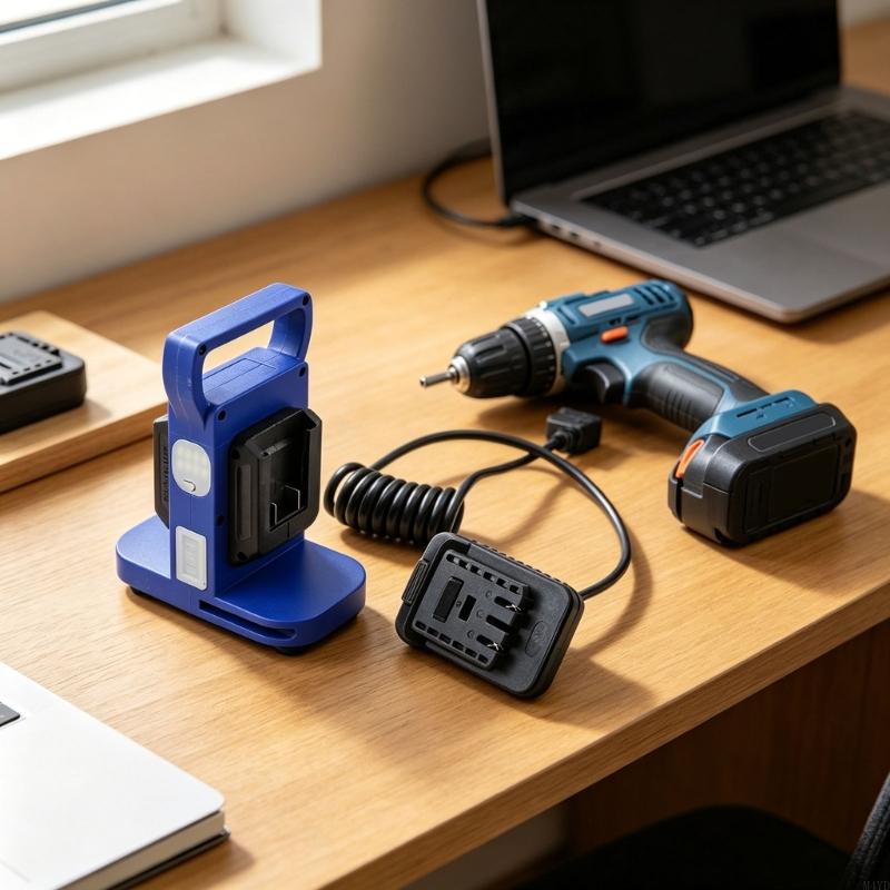 도구 및 실외 사용을 위한 조명 및 배터리 표시기가 내 - Outdoor Power Double Adapter 리뷰 및 가격