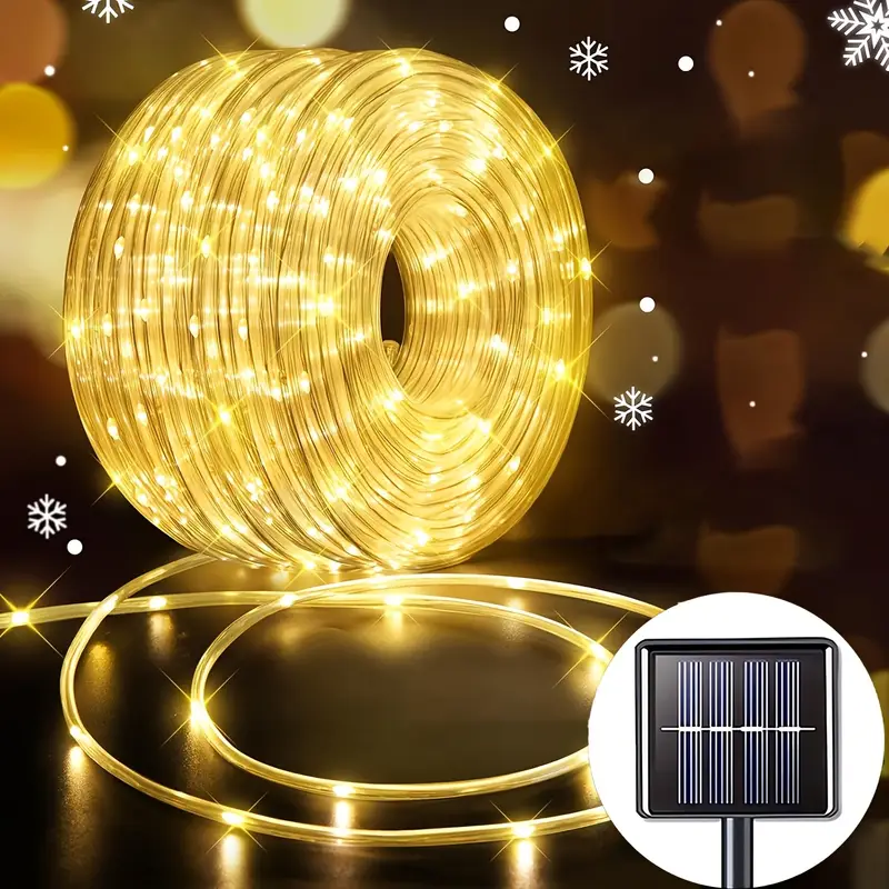 태양광 LED 튜브, 야외 장식용 멀티 컬러 로프 조명 - Outdoor Power For Wedding 리뷰 및 가격