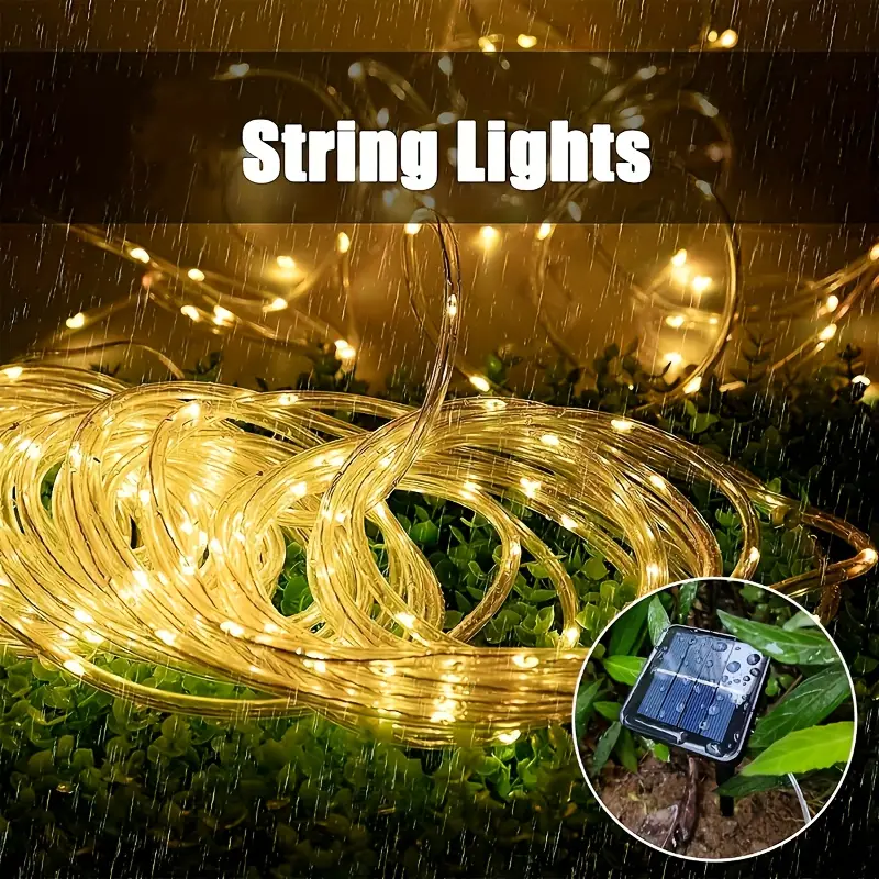 태양광 LED 튜브, 야외 장식용 멀티 컬러 로프 조명 - Outdoor Power For Wedding 리뷰 및 가격