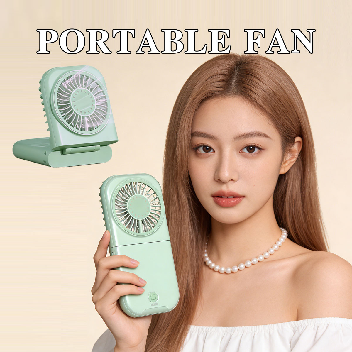접이식 휴대용 데스크탑 팬 USB 충전 미니 넥 야외용 - Outdoor Power Timer 리뷰 및 가격