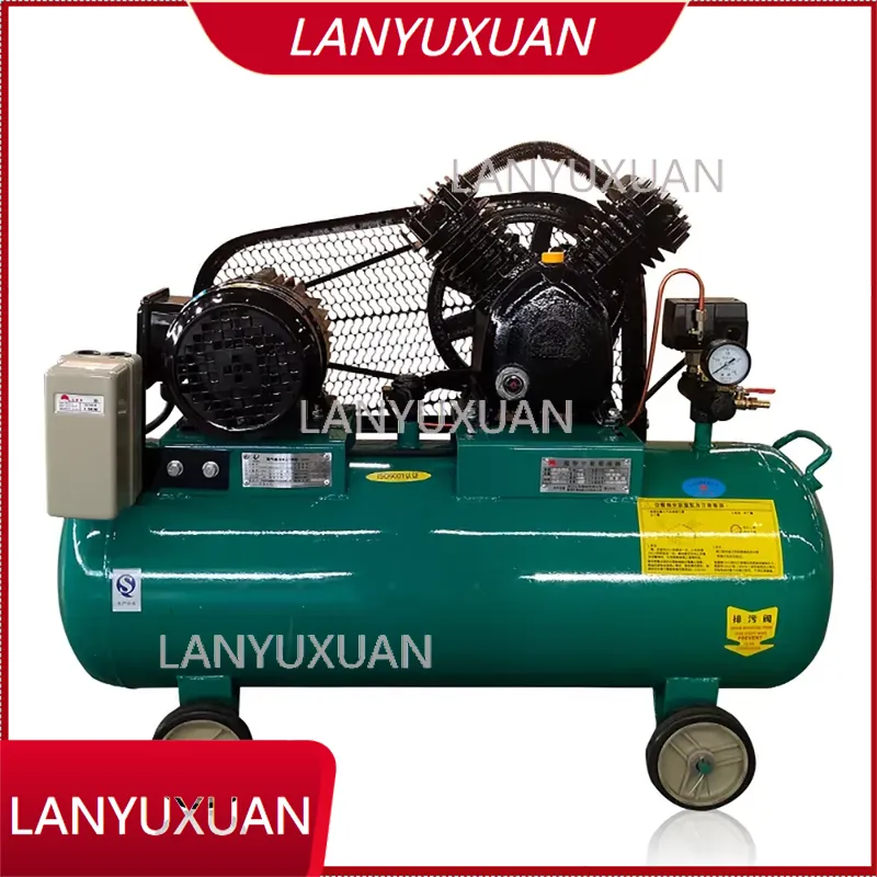 2기통 휴대용 피스톤 공기 압축기, 8바 산업용 기계용 - Air Compressor Portable 리뷰 및 가격
